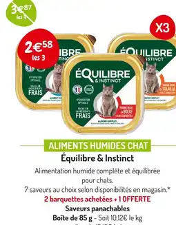 Équilibre & Instinct Aliments humides chat