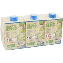 Carrefour CARREFOUR BIO Crème légère liquide offre