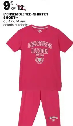 Stokomani L'ensemble tee-shirt et short offre
