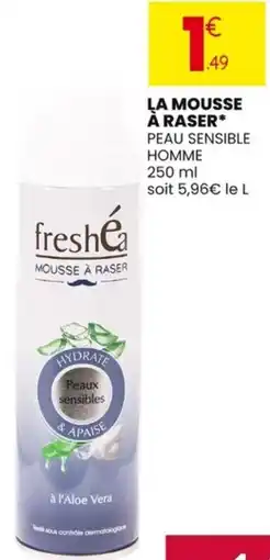 Stokomani FRESHEA La mousse à raser offre