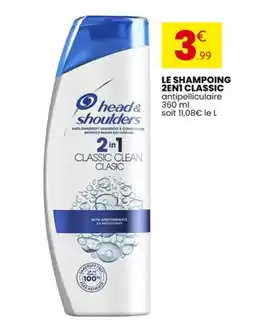 Stokomani HEAD & SHOULDERS Le shampoing 2en1 classic offre