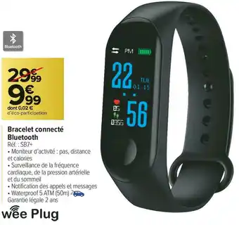 Carrefour Market Bracelet connecté bluetooth offre