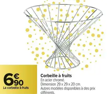 Carrefour Market Corbeille à fruits offre