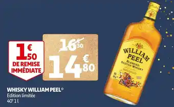 Auchan William peel whisky offre