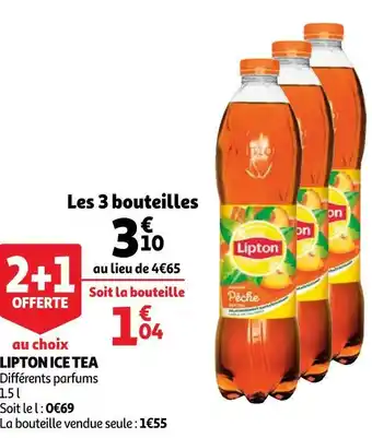 Auchan Lipton ice tea lipton ice tea offre