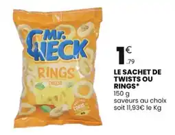 Stokomani MR.CHECK Le sachet de twists ou rings offre