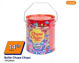 Action Boîte chupa chups offre