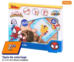 Action Tapis de coloriage offre