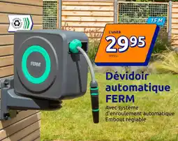 Dévidoir automatique ferm