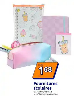 Action Fournitures scolaires offre