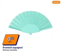 Action Éventail espagnol offre