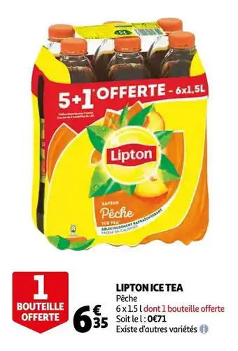 Auchan Lipton ice tea lipton ice tea offre