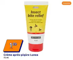 Action Crème après piqûre lunea offre