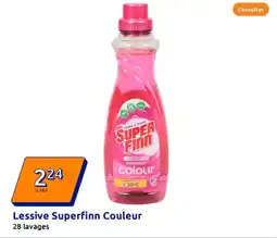Action Lessive superfinn couleur offre