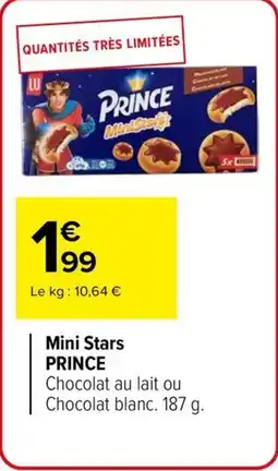 Carrefour PRINCE Mini Stars offre