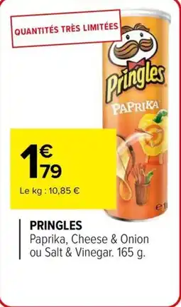 Carrefour PRINGLES offre