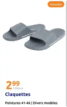 Action Claquettes offre