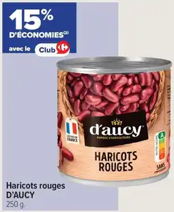 Carrefour D'AUCY Haricots rouges offre