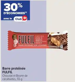Carrefour FULFIL Barre protéinée offre
