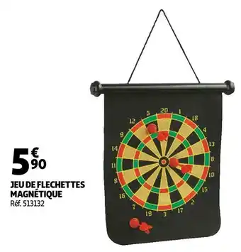 Jeu de flechettes magnétique