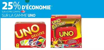 Auchan Bon plan sur la gamme uno offre