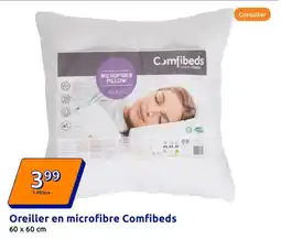 Action Oreiller en microfibre comfibeds offre