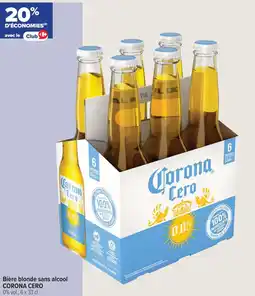 Carrefour CORONA CERO Bière blonde sans alcool offre