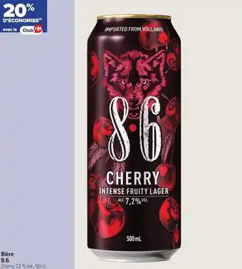 Carrefour 8.6 Bière offre