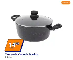 Action Casserole ceramic marble offre