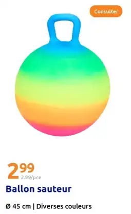 Action Ballon sauteur offre