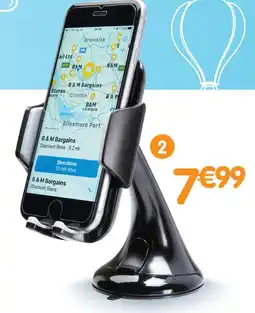 b&m Support de téléphone pour voiture offre