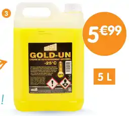 b&m Alaska Liquide de refroidissement Gold offre