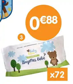 b&m Baby Bear Lingettes pour bébé x72 offre