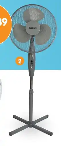 b&m Goodmans Ventilateur sur pied offre