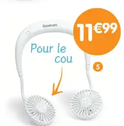 b&m Goodmans Ventilateur de cou offre