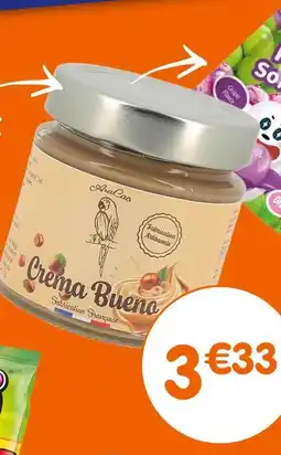 b&m Fabrication Française Créma Bueno pâte à tartiner offre