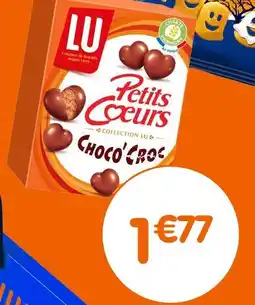 b&m Lu Petits Coeurs Choco’Croc offre