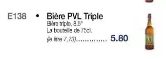 Croque Gel Bière PVL Triple offre