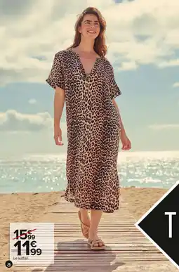 Carrefour Kaftan femme offre
