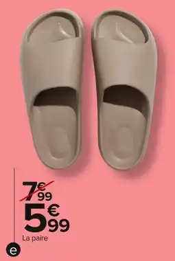 Carrefour Mules femme offre