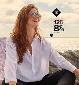 Carrefour Chemise voile femme offre