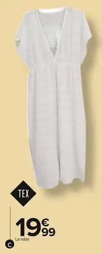 Carrefour Robe dentelle offre
