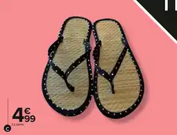 Carrefour Tongs femme offre