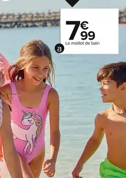 Carrefour Maillot de bain fille offre
