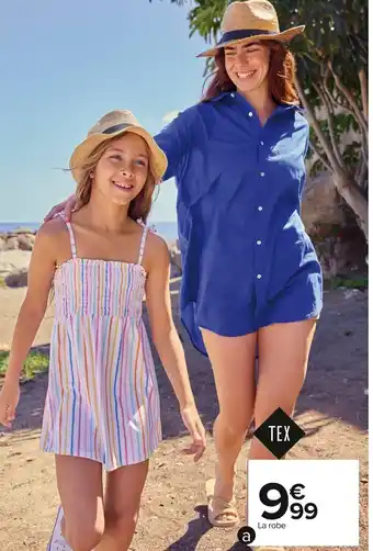 Carrefour Robe fille offre