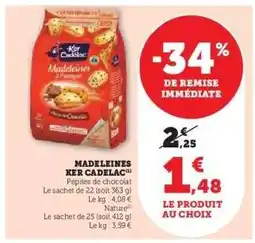 Hyper U Madeleines Ker Cadelac offre