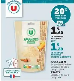 Hyper U AMANDES U offre