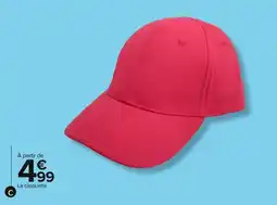 Carrefour Casquette enfant offre
