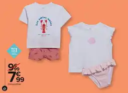 Carrefour Ensemble de bain 2 pièces bébé offre