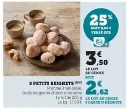 Hyper U 8 Petits Beignets offre